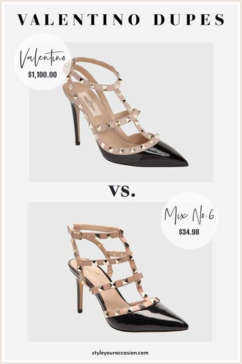 replicas shoes valentino|valentino lookalike dupes.